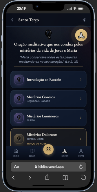 Santo Terço no BibliZS